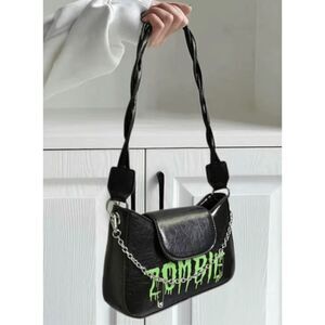Zombie Faux Leather Goth Shoulder bag New